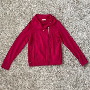 Puma Asymmetrical Zip Funnel Neck Jacket